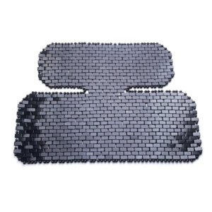 Rose Quartz Jade Neck Mask Beauty Massager Pink Crystal