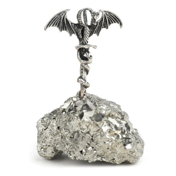 Natural Pyrite Cluster Energy Healing Crystal Stone Pterosaur Sword Mineral