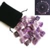 Natural Chakra Crystal Amethyst Slice Fortune-telling Divination