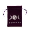 Tarots Oracle Cards Runes Constellation Witch Divination Bag