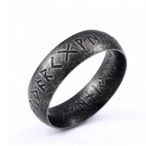 Bague Runes Letter Rune words Odin Norse Viking Rings