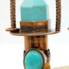 Hexagon prism perfume Bottle pendant Rose Quartzs amethysts Rollerball diffuser