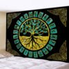 Mysterious  Tree of Life decoration tapestry Mandala psychedelic scene wall tapestry