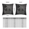 Mjolnir The Hammer Of Thor And Raven Pillowcase Viking Norse Mythology Backpack Cushion For Sofa Throw Pillow Case Decorative