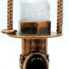 Hexagon prism perfume Bottle pendant Rose Quartzs amethysts Rollerball diffuser