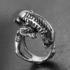 Vintage Alien Predator Finger Ring