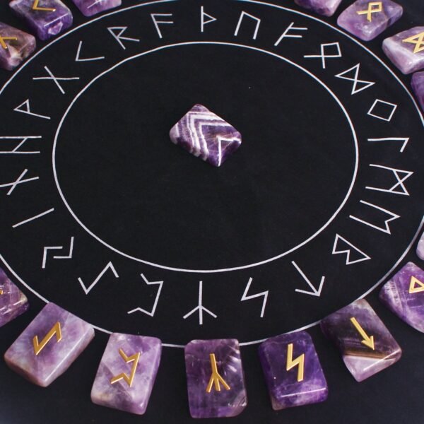 Natural Chakra Crystal Amethyst Slice Fortune-telling Divination