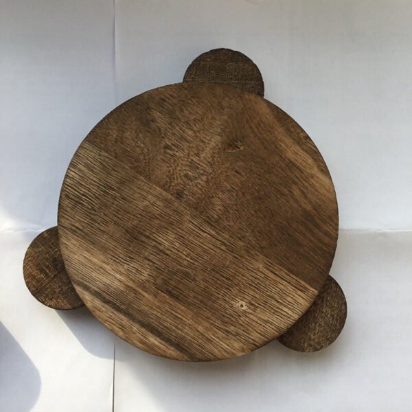 Astrology Pentagram wood Candlestick table Pentacle altar plate Triquetra wooden Divination Wicca ceremony Accessories