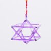 Purple Merkaba Crystal Singing Pyramid