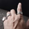 Odin Norse Viking Amulet Rune Retro Rings