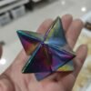 Natural electroplate crystal Merkabah Pendulum Crystal Stones Merkaba Stars