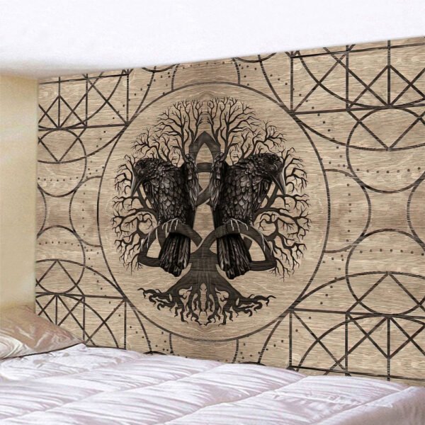 Mysterious  Tree of Life decoration tapestry Mandala psychedelic scene wall tapestry