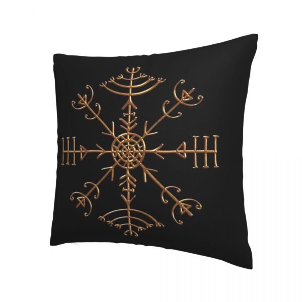 Rune Protection Health Pillowcase Viking Norse Mythology Backpack Cushion For Bedroom Printed Car Throw Pillow Case Decorative