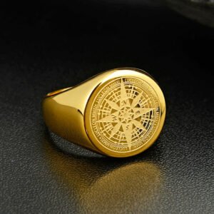 Design Compass Ring Navigator Ring