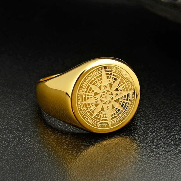 Design Compass Ring Navigator Ring