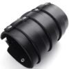 Genuine Leather Men's Bangle Cuff Bracelet  Punk Rock