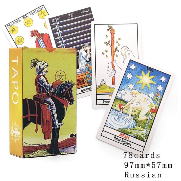 Tarot Cards for Beginners With Guid .Gilded Deck Tarot. Oracle Divination.Oracle Cards