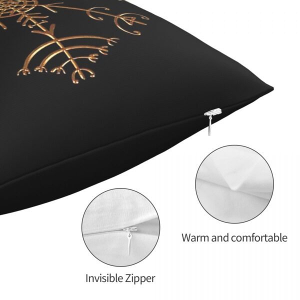 Rune Protection Health Pillowcase Viking Norse Mythology Backpack Cushion For Bedroom Printed Car Throw Pillow Case Decorative