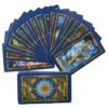 Tarot Cards for Beginners With Guid .Gilded Deck Tarot. Oracle Divination.Oracle Cards