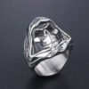 Vintage Grim Reaper Skull Rings