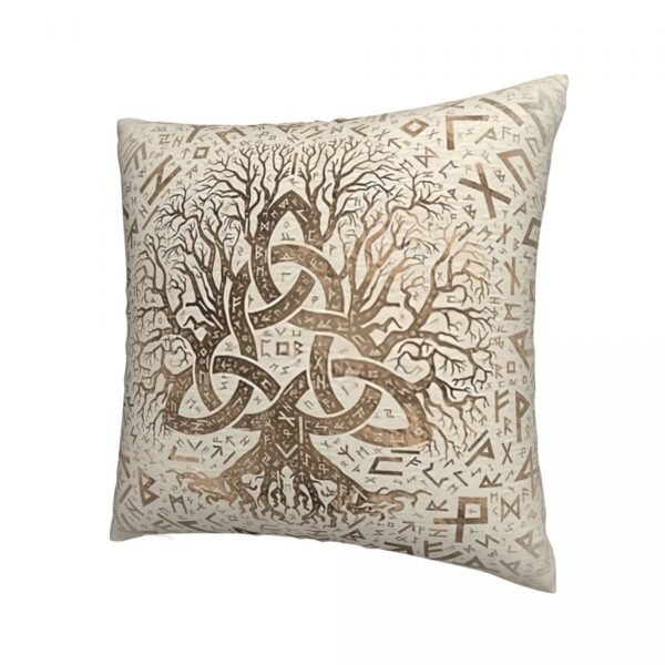 Viking Ragnar Polyester Cushion Cover Viking Norse Mythology Decorative