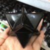 60MM obsidian Quartz Crystal Merkaba Orgone Reiki Gemstone Spiritual Healing Sacred