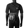 Women Waist Bag Gothic Fanny Packs Motorcycle Hip Drop Leg Bags