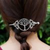 4.9*7cm wicca Viking tree of life Hairpins