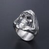 Vintage Grim Reaper Skull Rings