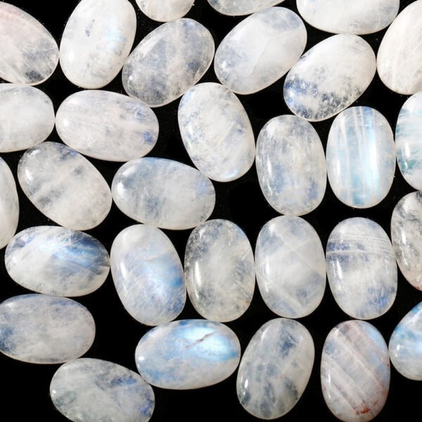 Natural Moonstone rings For Men Women's 925 Sterling Silver Jewelry Ring With Big Stones 11x17MM Oval Gemstones Gifts Wholesale
