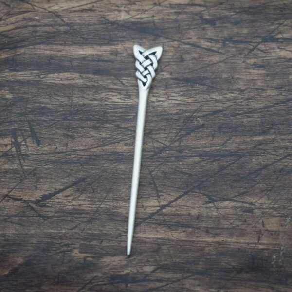 Norse Viking hair clip barrette celtic viking knot wicca vintage Hairpin Wedding Accessories