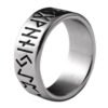Odin Norse Viking Amulet Rune Retro Rings