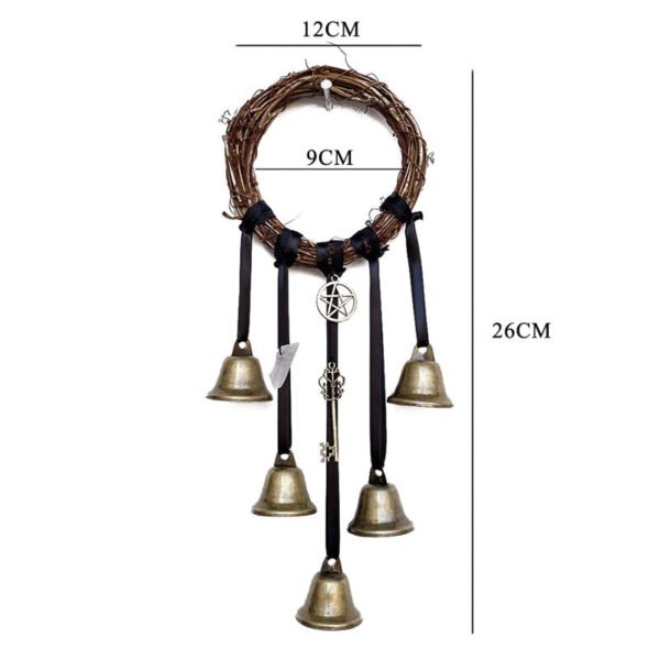 Witch Bells Protection For Door Knob Hanger Wind Chimes Witchy