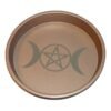 Three-phase moon Metal Goblet Pentagram pentacle Hand bell