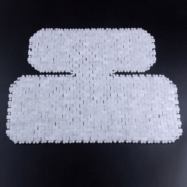 Rose Quartz Jade Neck Mask Beauty Massager Pink Crystal