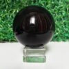 50/70/90mm Natural obsidian crystal ball home decoration ball diviner circular stone ball wedding photography accessories