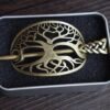 4.9*7cm wicca Viking tree of life Hairpins