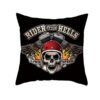 Skull Printing Decorative Pillowcase Black and White Skull Pillow Case Polyester Skull Pattern Pillow Cover kussensloop