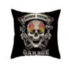 Skull Printing Decorative Pillowcase Black and White Skull Pillow Case Polyester Skull Pattern Pillow Cover kussensloop