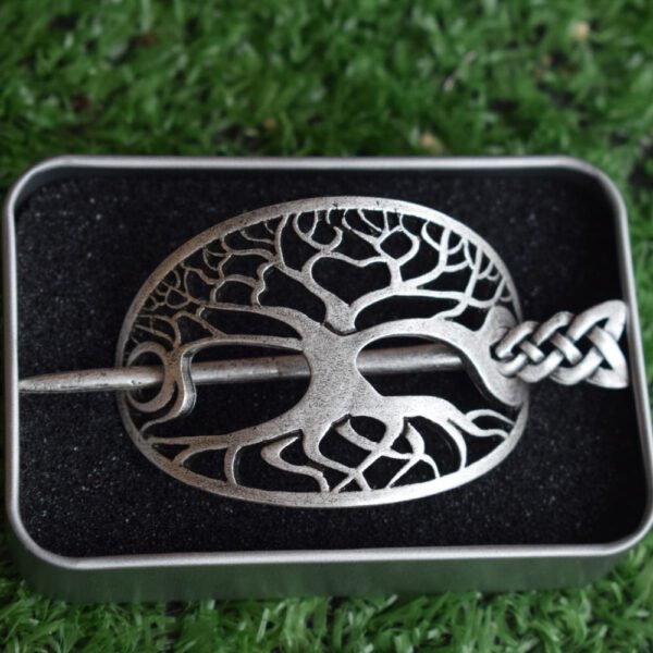 4.9*7cm wicca Viking tree of life Hairpins