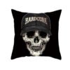 Skull Printing Decorative Pillowcase Black and White Skull Pillow Case Polyester Skull Pattern Pillow Cover kussensloop