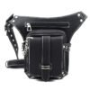 Steampunk Punk Retro Waist Bag PU Moto Biker Shoulder Gothic Messenger Bag