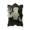 3D Ghost In The Mirror Frame Resin Luminous Wall Stickers Gothic Terror  Wallpaper Decor