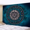 Mysterious  Tree of Life decoration tapestry Mandala psychedelic scene wall tapestry