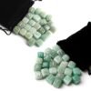 25Pcs Natural Chakra Various Cube Crystals Runes Metal Symbol Fortune-telling Divination Rock Stones