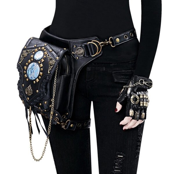 Unisex Steampunk Bag Steam Punk Retro Rock Gothic Bag