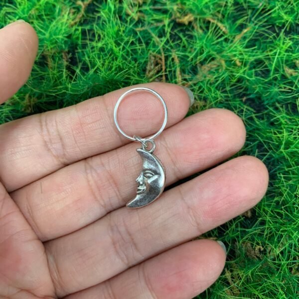 Hair Braids Hair Rings Beads Skull Raw Crystal Pentagram Beaded Wicca Vintage  Witchcraft