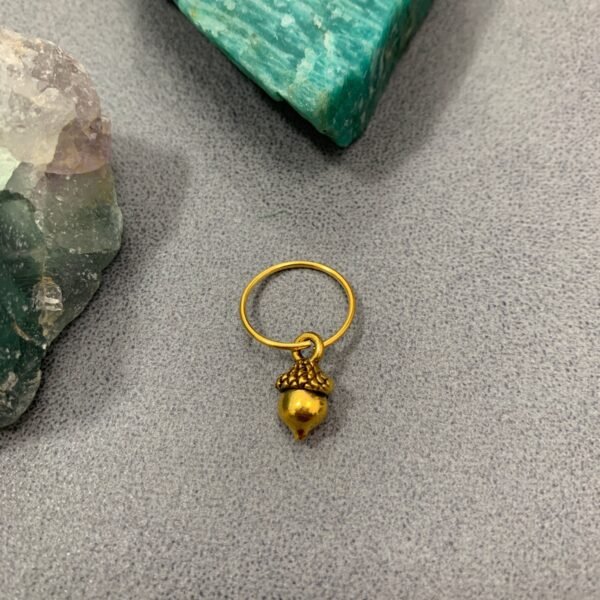 Hair Braids Hair Rings Beads Skull Raw Crystal Pentagram Beaded Wicca Vintage  Witchcraft