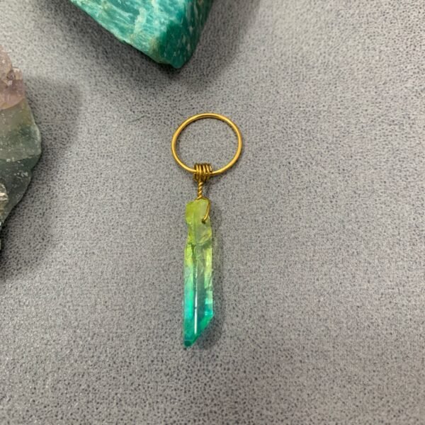 Hair Braids Hair Rings Beads Skull Raw Crystal Pentagram Beaded Wicca Vintage  Witchcraft