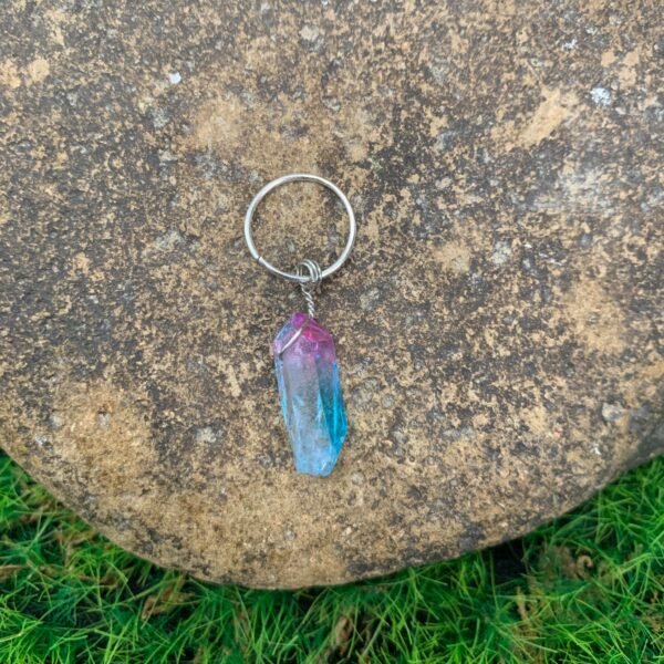 Hair Braids Hair Rings Beads Skull Raw Crystal Pentagram Beaded Wicca Vintage  Witchcraft